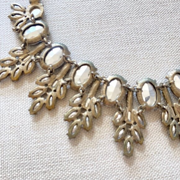 Statement Necklace in Grey - Picture 3 of 5